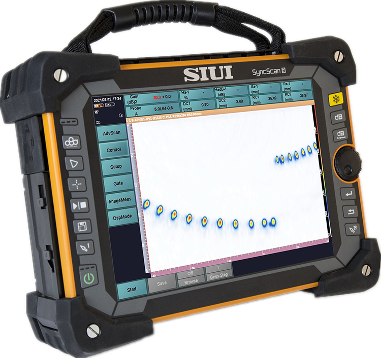 phased array tfm syncscan